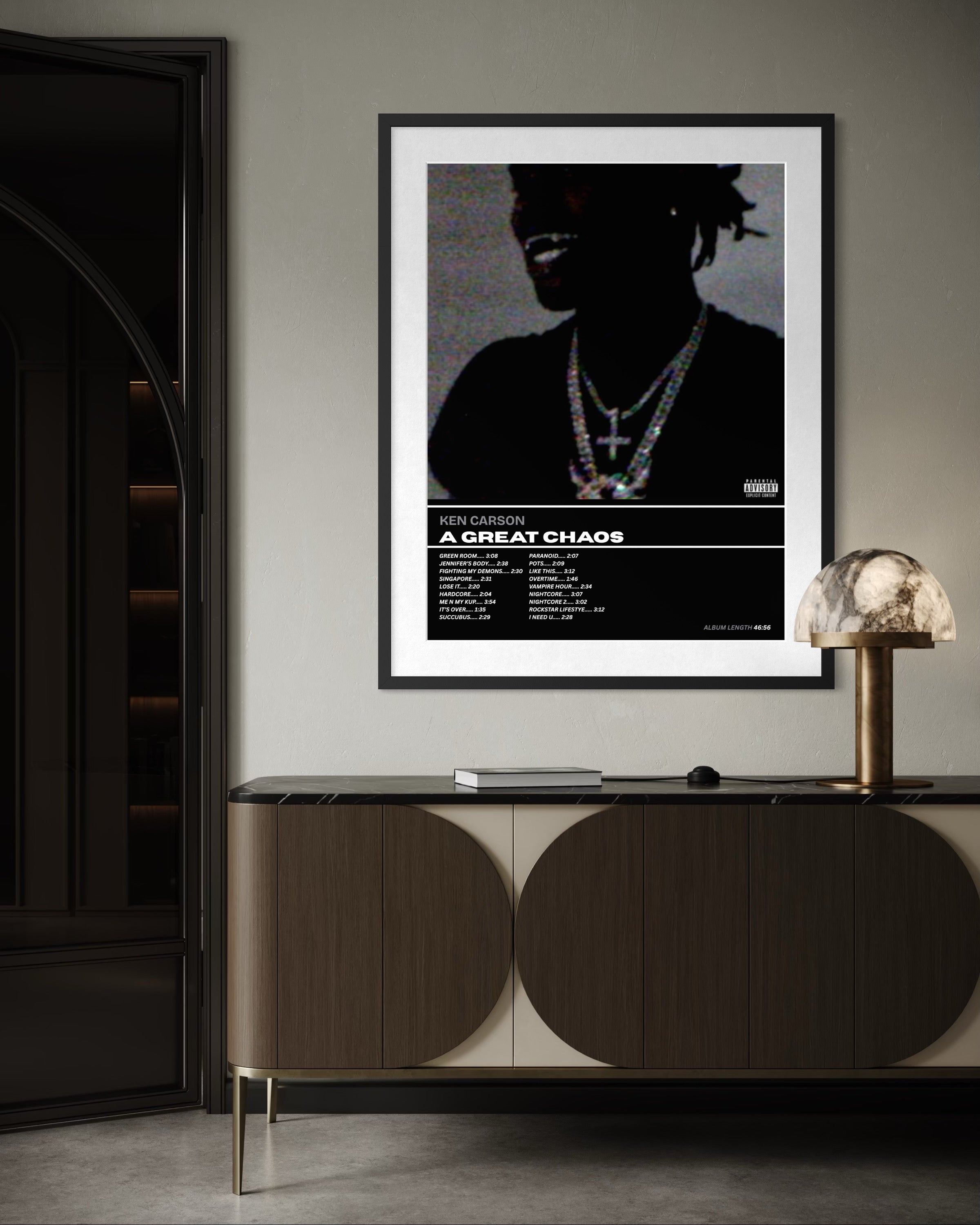 A Great Chaos - Album Cover Poster